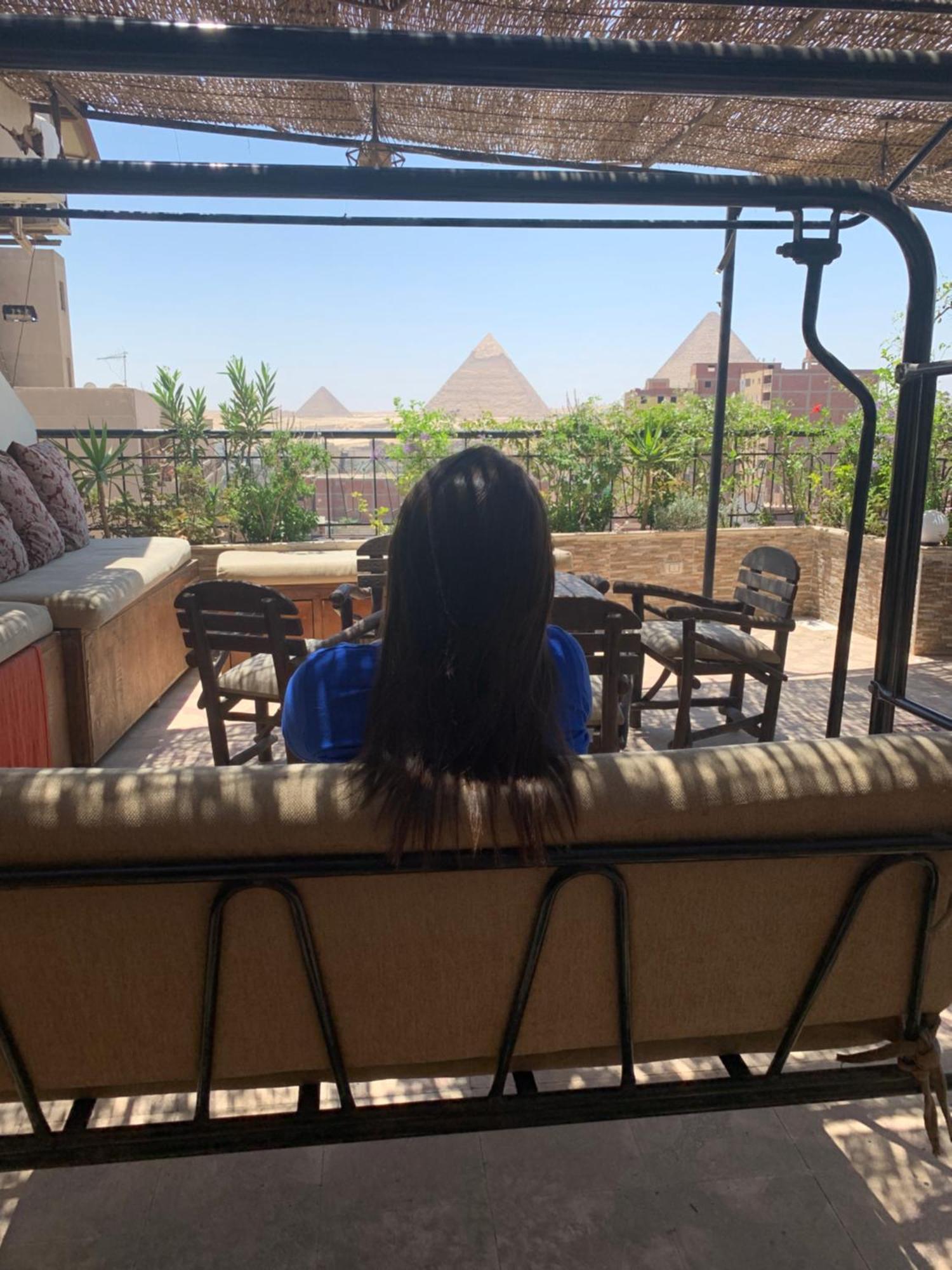 Kafret el-Gabal Draz Pyramids View Bed & Breakfast المظهر الخارجي الصورة